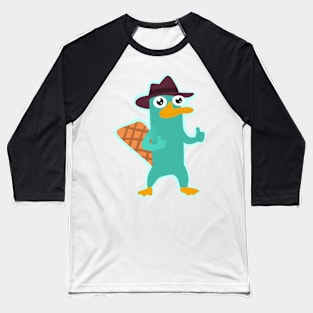 Secret Platypus Baseball T-Shirt